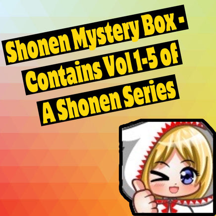 Shonen Volumes 1-5 Mystery Manga Box - English Mixed Manga - The Mage's Emporium The Mage's Emporium noebay Used English Manga Japanese Style Comic Book