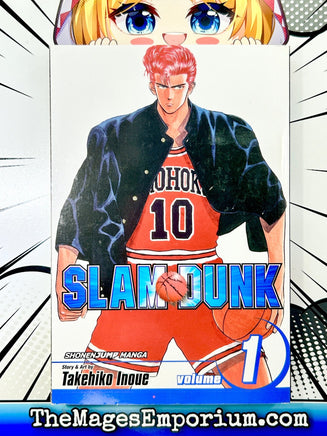 Slam Dunk Vol 1 - The Mage's Emporium Viz Media copydes outofstock Used English Manga Japanese Style Comic Book