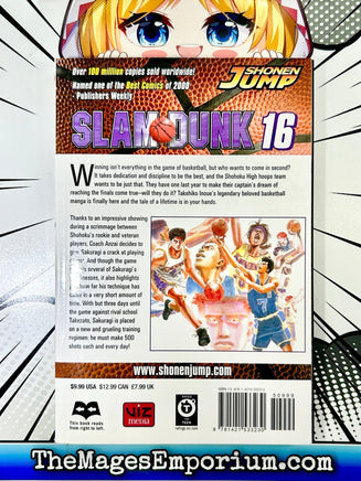 Slam Dunk Vol 16 - The Mage's Emporium Viz Media 2311 description Used English Manga Japanese Style Comic Book