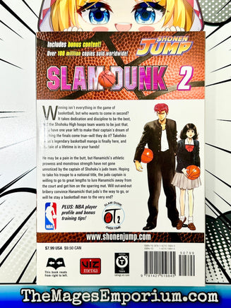 Slam Dunk Vol 2 - The Mage's Emporium Viz Media copydes outofstock Used English Manga Japanese Style Comic Book