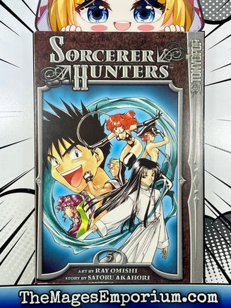 Sorcerer Hunters Vol 5 - The Mage's Emporium Tokyopop Comedy Fantasy Older Teen Used English Manga Japanese Style Comic Book
