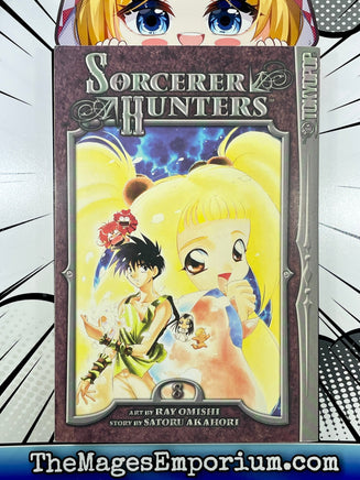 Sorcerer Hunters Vol 8 - The Mage's Emporium Tokyopop Comedy Fantasy Older Teen Used English Manga Japanese Style Comic Book