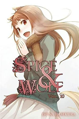 Spice and Wolf Vol 10 - The Mage's Emporium Yen Press English Fantasy Older Teen Used English Light Novel Japanese Style Comic Book