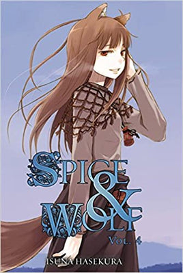 Spice & Wolf Vol 04 Light Novel - The Mage's Emporium The Mage's Emporium Light Novels Oversized Used English Light Novel Japanese Style Comic Book