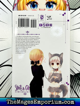 Spirits and Cat Ears Vol 2 - The Mage's Emporium Yen Press 2402 alltags description Used English Manga Japanese Style Comic Book