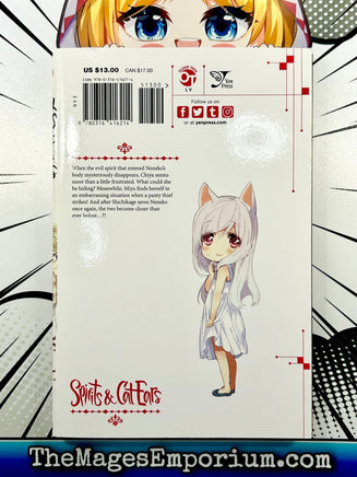 Spirits and Cat Ears Vol 5 - The Mage's Emporium Yen Press 2402 alltags description Used English Manga Japanese Style Comic Book