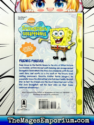 SpongeBob SquarePants Friends Forever - The Mage's Emporium Tokyopop Missing Author Used English Manga Japanese Style Comic Book