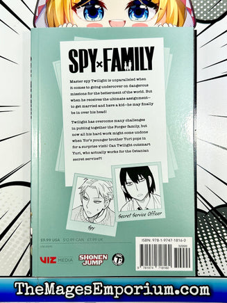 Spy x Family Vol 3 - The Mage's Emporium Viz Media 2312 copydes Used English Manga Japanese Style Comic Book