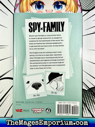 Spy x Family Vol 4 - The Mage's Emporium Viz Media 2312 copydes Used English Manga Japanese Style Comic Book