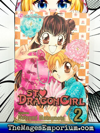 St. Dragon Girl Vol 2 - The Mage's Emporium Viz Media Used English Manga Japanese Style Comic Book
