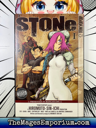Stone Vol 1 - The Mage's Emporium Tokyopop Action Older Teen Used English Manga Japanese Style Comic Book