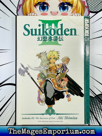 Suikoden III Vol 1 - The Mage's Emporium Tokyopop 3-6 english fantasy Used English Manga Japanese Style Comic Book