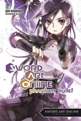 Sword Art Online Phantom Bullet Vol 5 - The Mage's Emporium Yen Press Action English Teen Used English Light Novel Japanese Style Comic Book