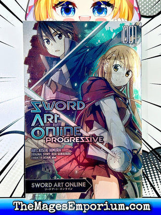 Sword Art Online Progressive Vol 1 Lootcrate Exclusive - The Mage's Emporium Yen Press 2311 copydes Used English Manga Japanese Style Comic Book