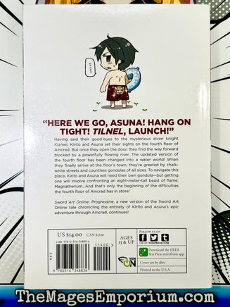 Sword Art Online Progressive Vol 3 Light Novel - The Mage's Emporium Yen Press Missing Author Need all tags Used English Manga Japanese Style Comic Book
