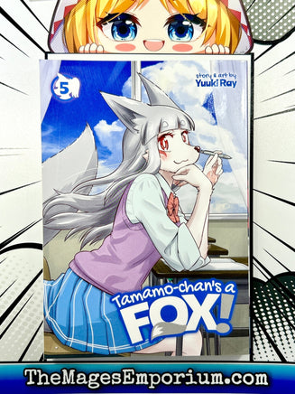 Tamamo-Chan's A Fox! Vol 5 - The Mage's Emporium Seven Seas 2402 alltags description Used English Manga Japanese Style Comic Book