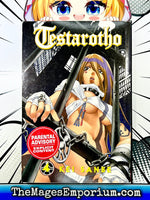 Testarotho Vol 4 - The Mage's Emporium CMX action manga mature Used English Manga Japanese Style Comic Book