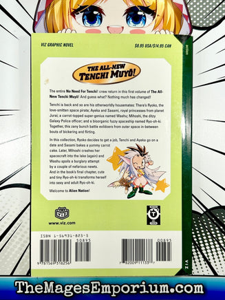 The All-New Tenchi Muyo! Alien Nation Vol 1 - The Mage's Emporium Viz Media 2312 copydes Etsy Used English Manga Japanese Style Comic Book
