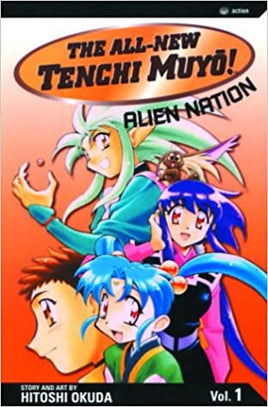 The All-New Tenchi Muyo! Alien Nation Vol 1 - The Mage's Emporium Viz Media Action Teen Update Photo Used English Manga Japanese Style Comic Book