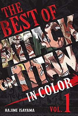 The Best of Attack On Titan In Color Hardcover - The Mage's Emporium Kodansha Used English Manga Japanese Style Comic Book