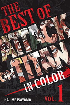 The Best of Attack On Titan In Color Hardcover - The Mage's Emporium Kodansha Used English Manga Japanese Style Comic Book