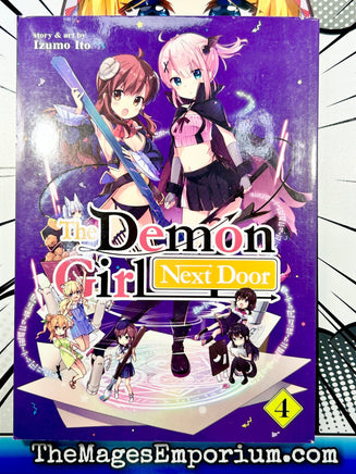 The Demon Girl Next Door Vol 4 - The Mage's Emporium Seven Seas 2402 alltags description Used English Manga Japanese Style Comic Book