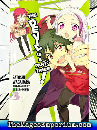 The Devil Is A Parti-Timer! Vol 3 - The Mage's Emporium Yen Press English Fantasy Teen Used English Light Novel Japanese Style Comic Book