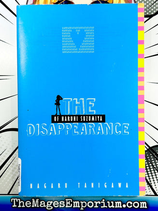 The Disappearance of Haruhi Suzumiya - The Mage's Emporium Yen Press Missing Author Used English Light Novel Japanese Style Comic Book