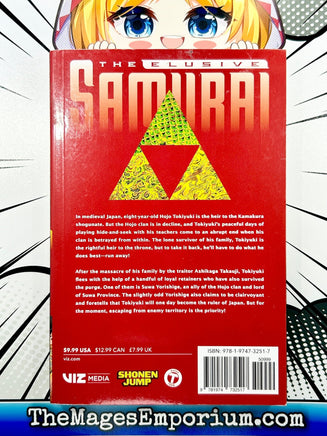 The Elusive Samurai Vol 1 - The Mage's Emporium Viz Media 2402 alltags description Used English Manga Japanese Style Comic Book