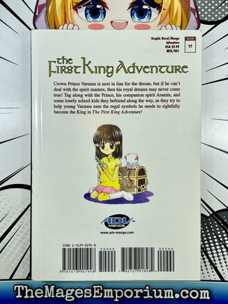 The First King Adventure Vol 1 - The Mage's Emporium ADV Manga Adventure Youth Used English Manga Japanese Style Comic Book