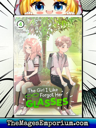 The Girl I Like Forgot Her Glasses Vol 4 - The Mage's Emporium Square Enix 2402 alltags description Used English Manga Japanese Style Comic Book