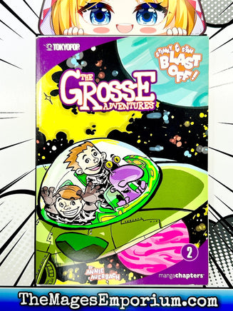The Grosse Adventures Stinky and Stan Blast Off! Vol 2 - The Mage's Emporium Tokyopop Used English Manga Japanese Style Comic Book