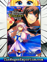 The Hero Laughs While Walking the Path of Vengeance a Second Time Vol 1 - The Mage's Emporium Yen Press 2403 alltags description Used English Manga Japanese Style Comic Book