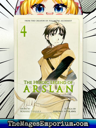 The Heroic Legend of Arslan Vol 4 - The Mage's Emporium Kodansha Used English Manga Japanese Style Comic Book
