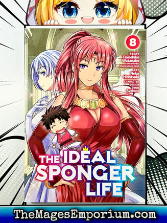 The Ideal Sponger Life Vol 8 - The Mage's Emporium Seven Seas 2312 alltags description Used English Manga Japanese Style Comic Book