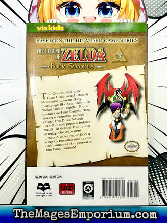 The Legend of Zelda Four Swords Part 2 - The Mage's Emporium Viz Media Adventure All English Used English Manga Japanese Style Comic Book