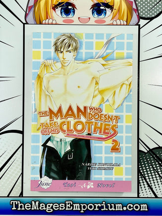 The Man Who Doesn't Take Off His Clothes Vol 2 - The Mage's Emporium June 3-6 drama english Used English Manga Japanese Style Comic Book