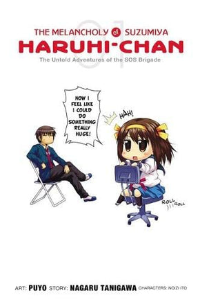 The Melancholy of Suzumiya Haruhi-Chan The Untold Adventures of the SOS Brigade - The Mage's Emporium Yen Press Comedy English Older Teen Used English Manga Japanese Style Comic Book