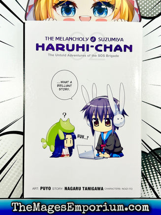 The Melancholy of Suzumiya Haruhi-Chan The Untold Adventures of the SOS Brigade Vol 2 - The Mage's Emporium Yen Press 2401 comedy copydes Used English Manga Japanese Style Comic Book