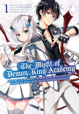 The Misfit of Demon King Academy Vol 1 - The Mage's Emporium Square Enix 2403 alltags description Used English Manga Japanese Style Comic Book