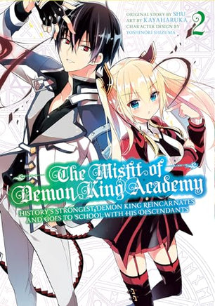 The Misfit of Demon King Academy Vol 2 - The Mage's Emporium Square Enix alltags description missing author Used English Manga Japanese Style Comic Book