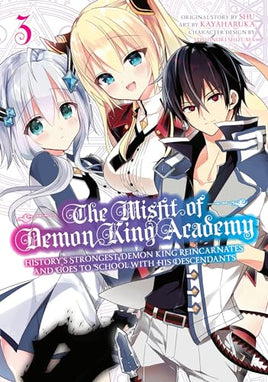 The Misfit of Demon King Academy Vol 3 - The Mage's Emporium Square Enix alltags description missing author Used English Manga Japanese Style Comic Book