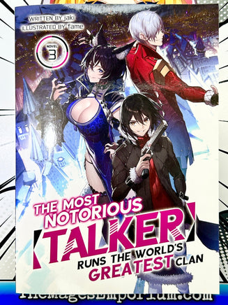 The Most Notorious Talker Runs the Word's Greatest Clan Vol 3 - The Mage's Emporium Seven Seas Missing Author Need all tags Used English Light Novel Japanese Style Comic Book