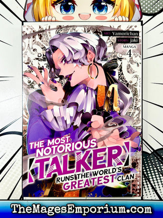 The Most Notorious Talker Runs The World's Greatest Clan Vol 4 Manga - The Mage's Emporium Seven Seas 2311 description Used English Manga Japanese Style Comic Book