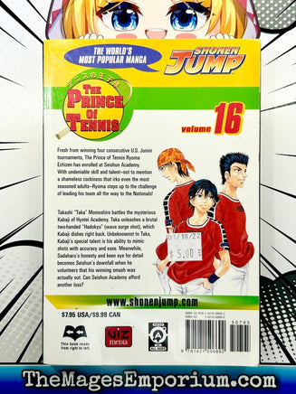 The Prince of Tennis Vol 16 - The Mage's Emporium Viz Media Missing Author Used English Manga Japanese Style Comic Book
