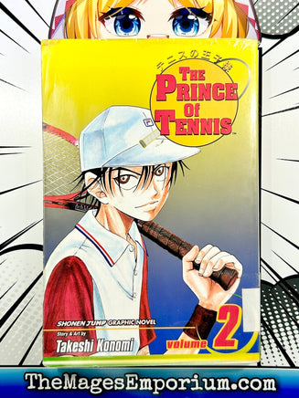The Prince of Tennis Vol 2 Ex Library - The Mage's Emporium Viz Media Missing Author Used English Manga Japanese Style Comic Book