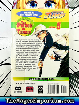 The Prince of Tennis Vol 5 Ex Library - The Mage's Emporium Viz Media all english manga Used English Manga Japanese Style Comic Book