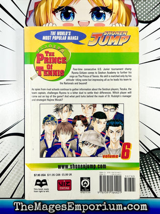 The Prince of Tennis Vol 6 - The Mage's Emporium Viz Media 2312 all copydes Used English Manga Japanese Style Comic Book
