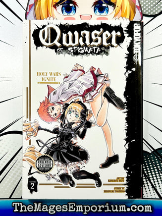 The Qwaser of Stigmata Vol 2 - The Mage's Emporium Tokyopop 2010's 2307 action Used English Manga Japanese Style Comic Book