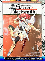 The Sacred Blacksmith Vol 1 - The Mage's Emporium Seven Seas 2401 copydes Used English Manga Japanese Style Comic Book
